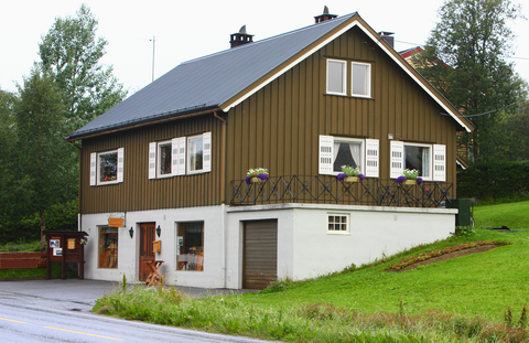 Hus i småstad